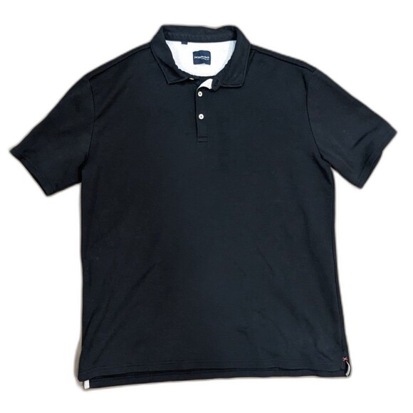Jachs NY Size 3XL Black Polo Shirt Short Sleeve Heavyweight Top Mens SS XXXL - Picture 1 of 3